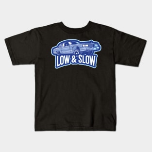 Low & Slow Lowrider Car Kids T-Shirt